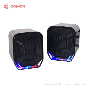 Classical 7colors led pc speaker